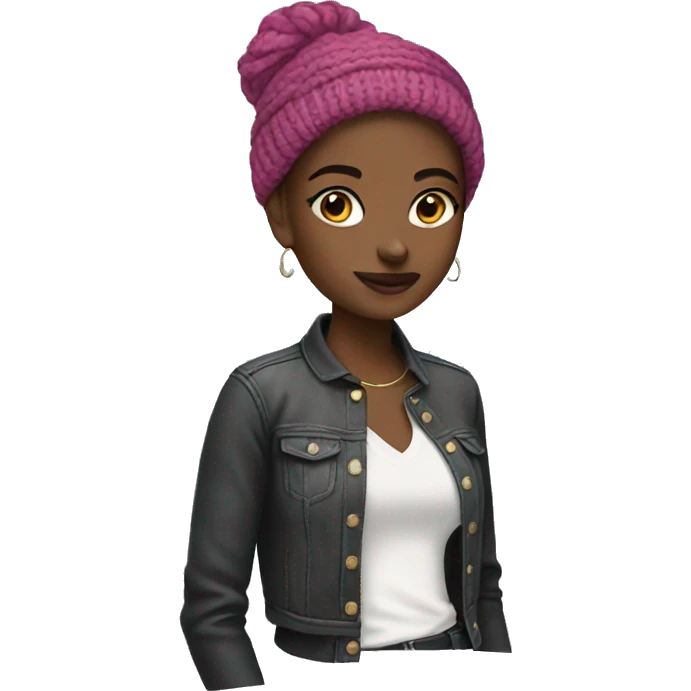 Fashion girl emoji