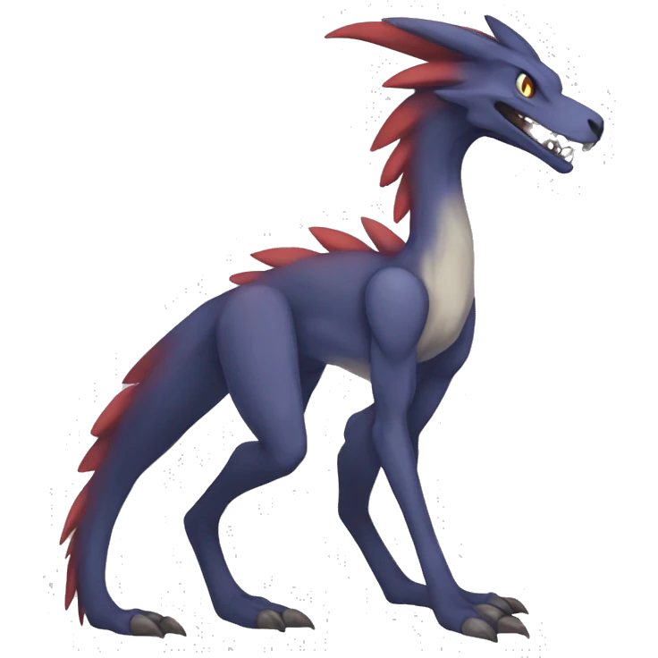 Lombax-Sergal-Vernid-Fakemon full body emoji