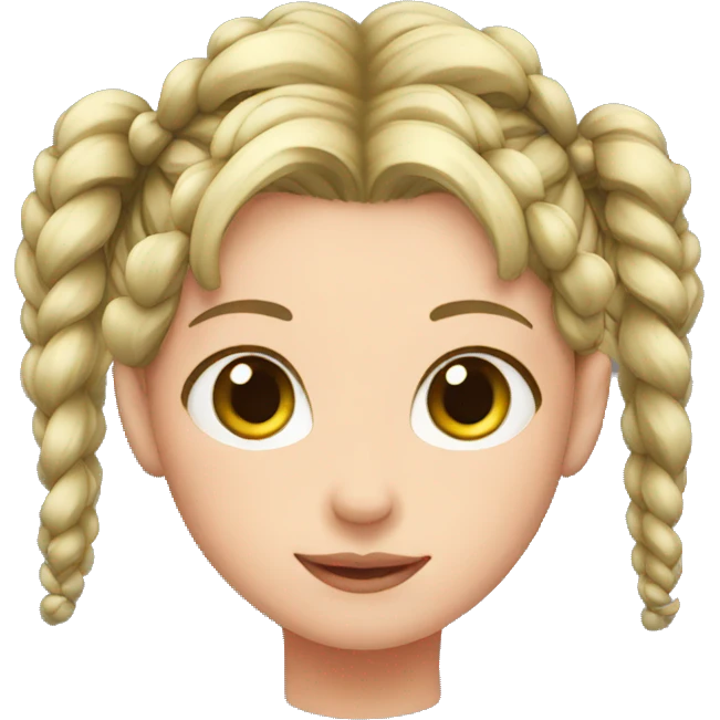 pigtails emoji