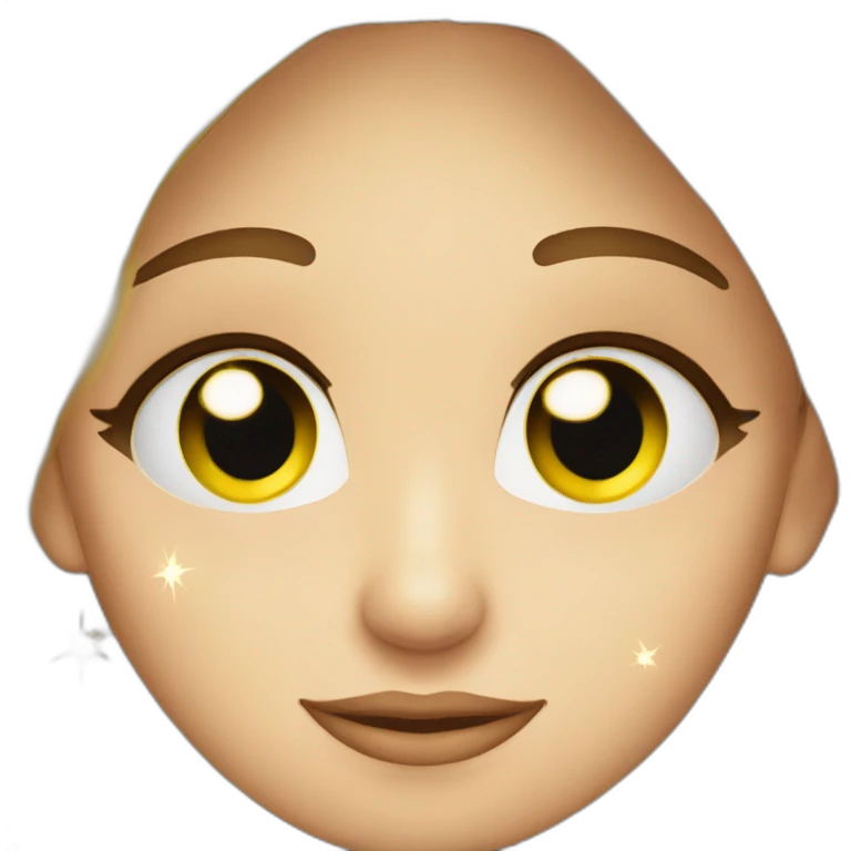 carita amarilla con estrellas en los ojos emoji