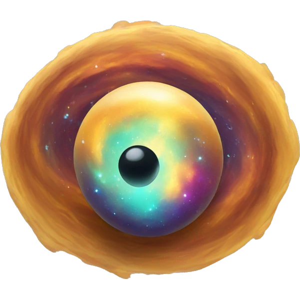 galaxy spinning top quasar emoji