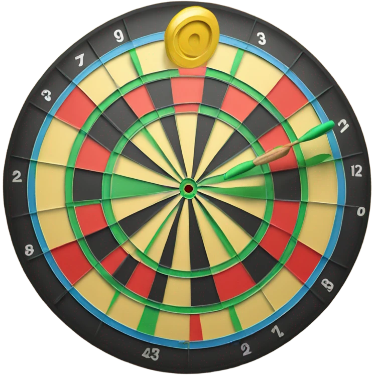 Blonde with darts emoji