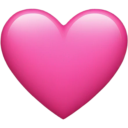 pink heart  emoji