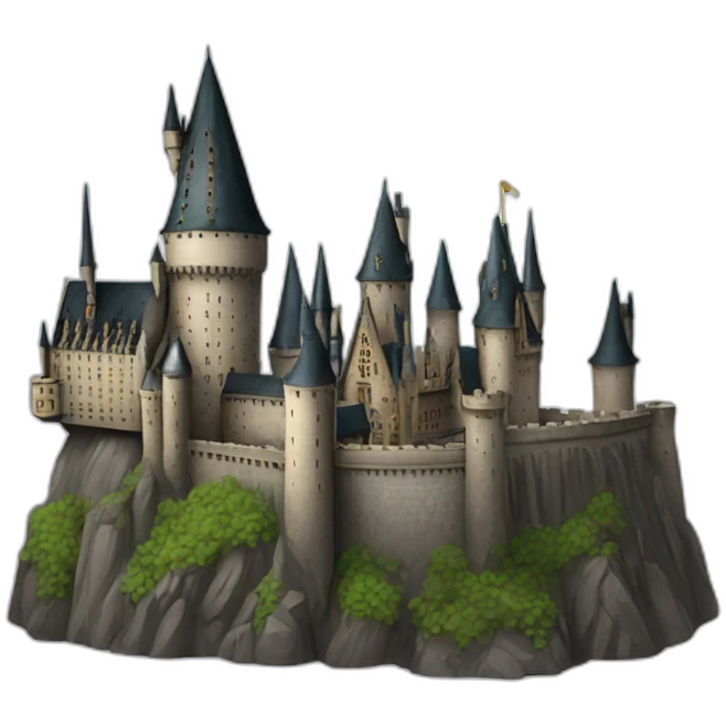 Hogwarts Castle emoji