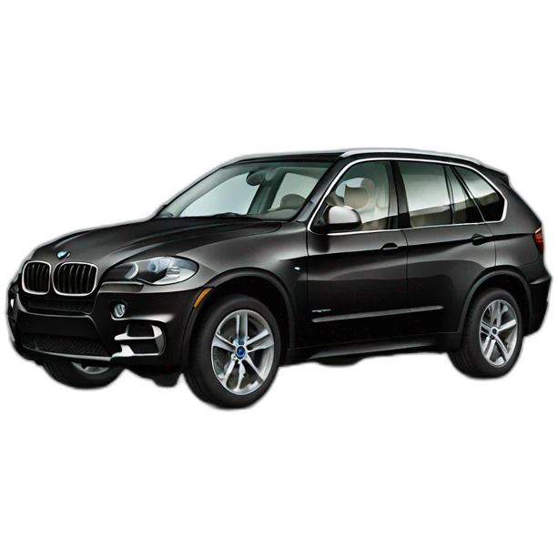 Black Car Bmw x5 emoji