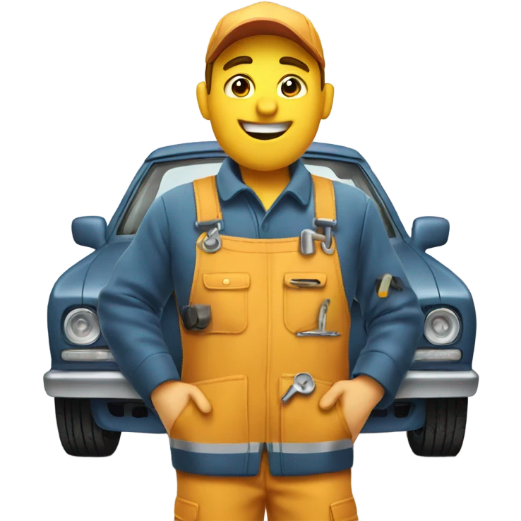 mechanic car emoji