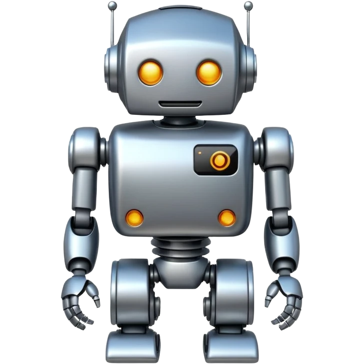 funny robot emoji