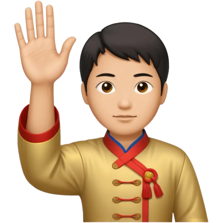 Gong shou hand emoji