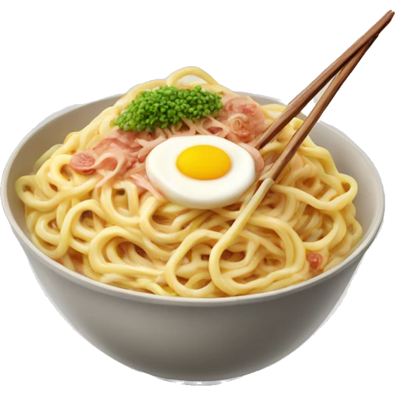 ramen carbonara emoji