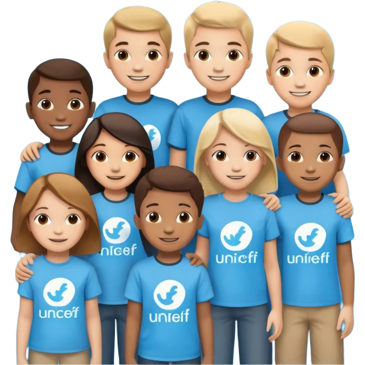 یونیسیف حامی کودکان در سراسر روبیکا emoji