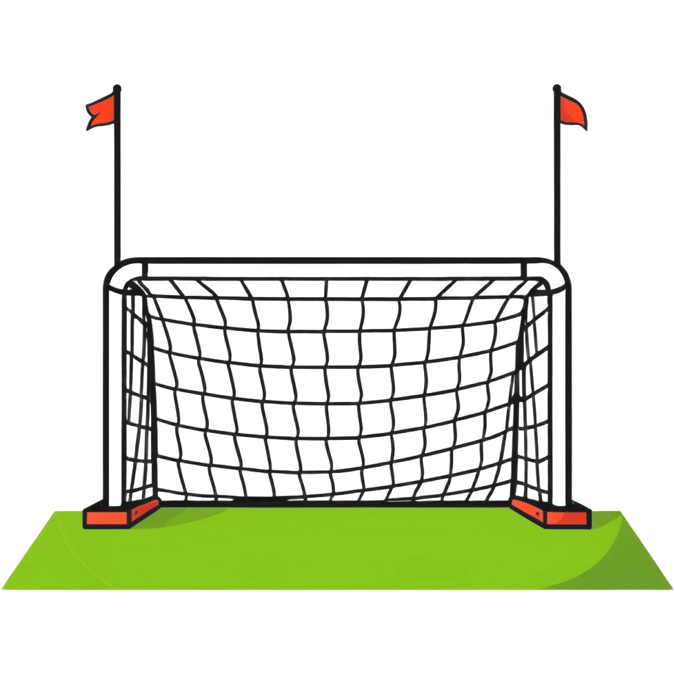soccer goalpost emoji