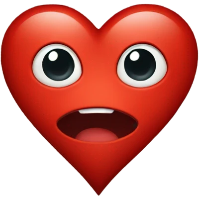 red heart emoji