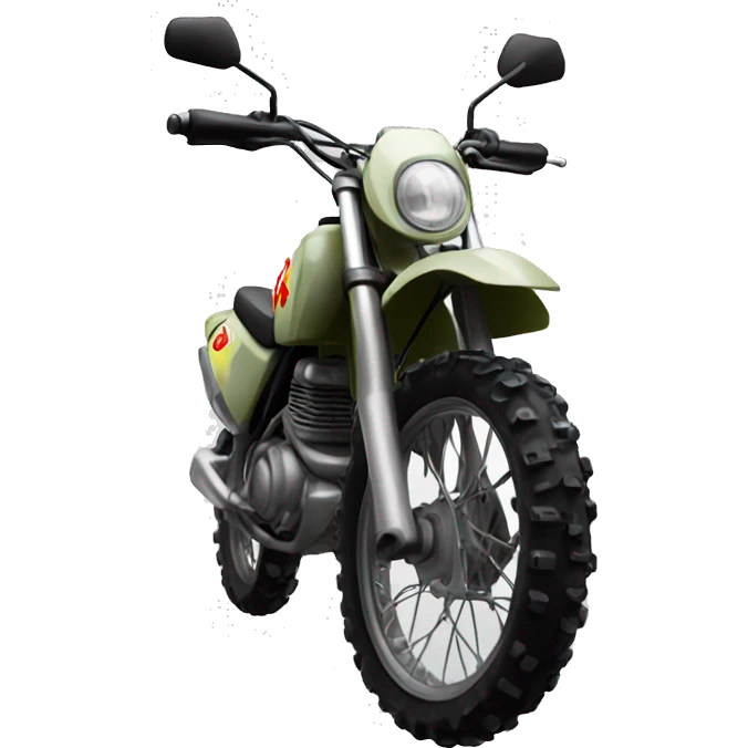 chinese dirt bike rid emoji