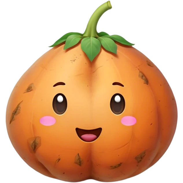 Korean sweet potato emoji