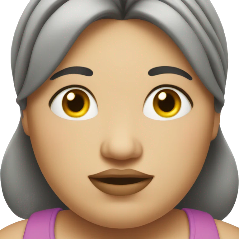 obese lady emoji