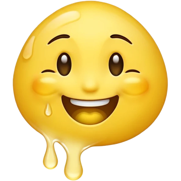A really laughing emoji like its snot and tears are running together emoji
