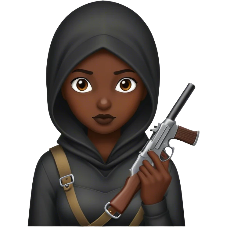 A girl robber emoji