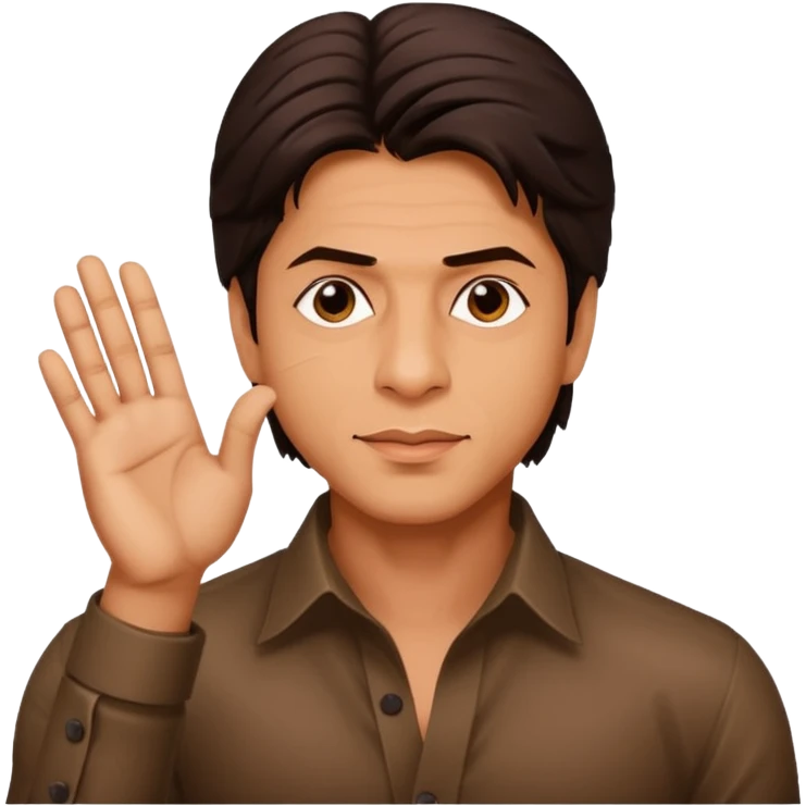 Shahrukh khan signature pose emoji