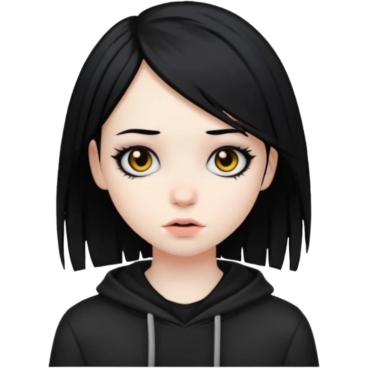 emo girl emoji