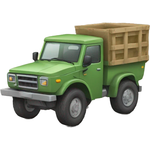 Caminhão de lixo  emoji