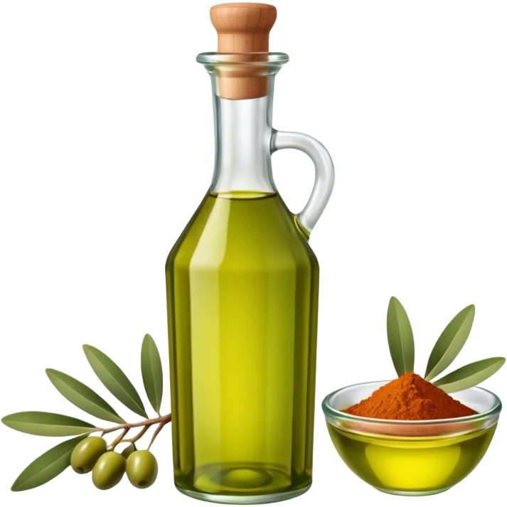 оливковое масло и специи emoji
