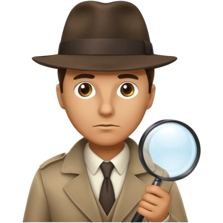 detective, espanol emoji