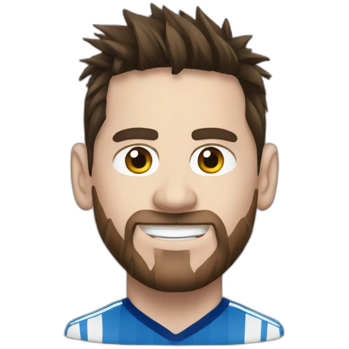 messi world cup emoji