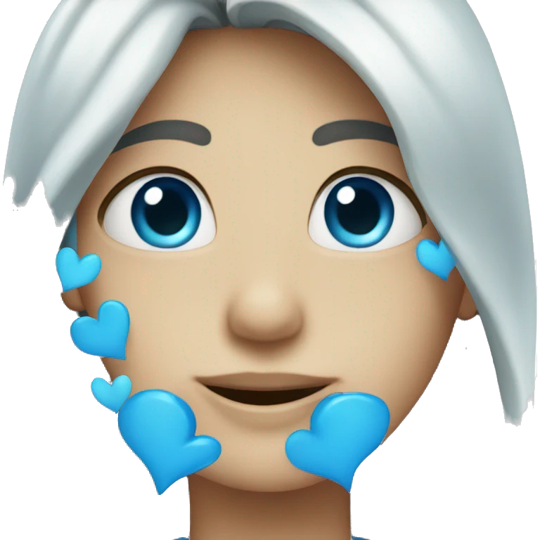Blue heart emoji