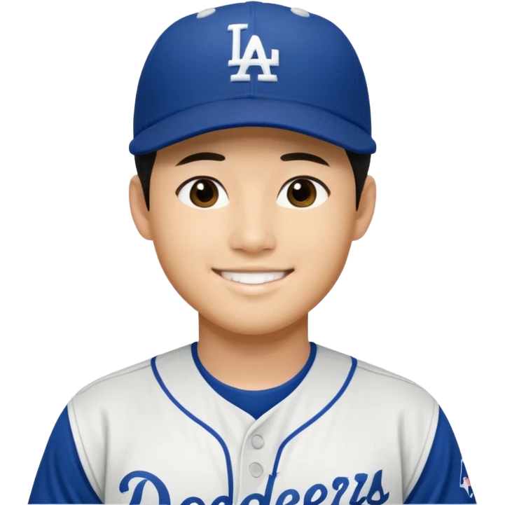 Shohei Ohtani (Đogers) baseball player  emoji