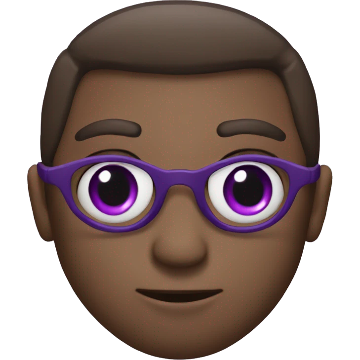 Purple Heart eyes  emoji