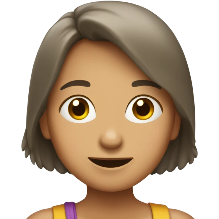 muchacha riendo emoji