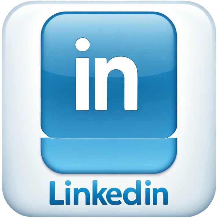 Linkedin logo emoji