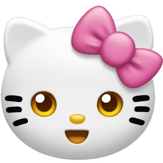 Hello kitty emoji