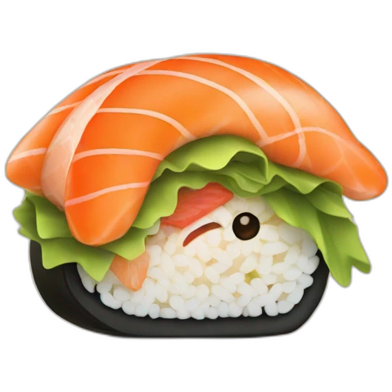 Super-magical-sushi emoji