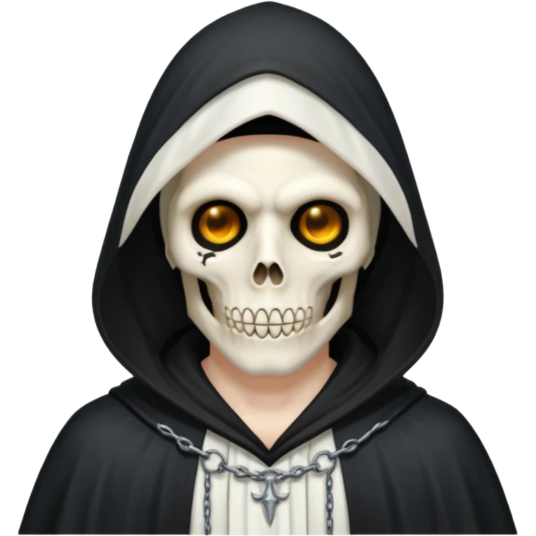 Grim reaper in white emoji
