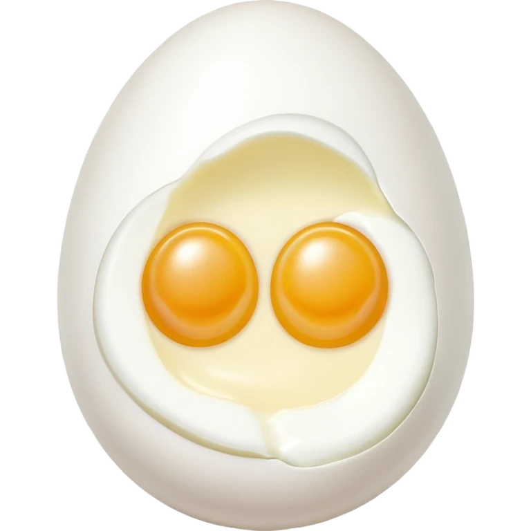 Hard egg emoji