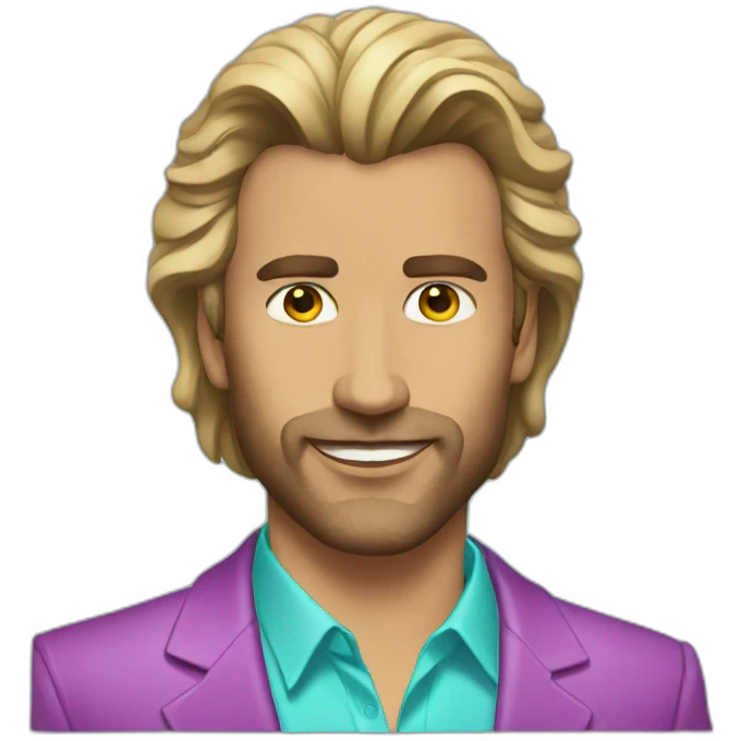 Miami vice emoji
