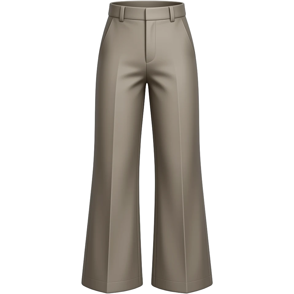 long high rise dress pants wide leg emoji