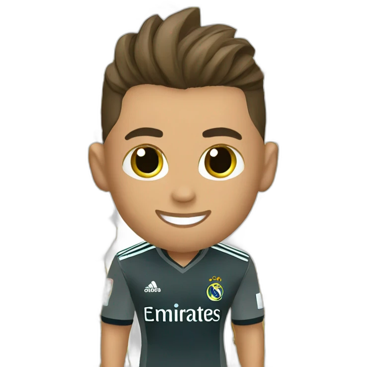 Ronaldo with this amoji edition 👱‍♂️ emoji