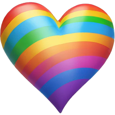 rainbow heart emoji