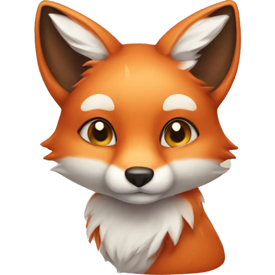 cute fox emoji