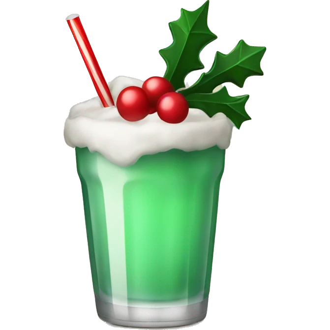 Christmas drink  emoji