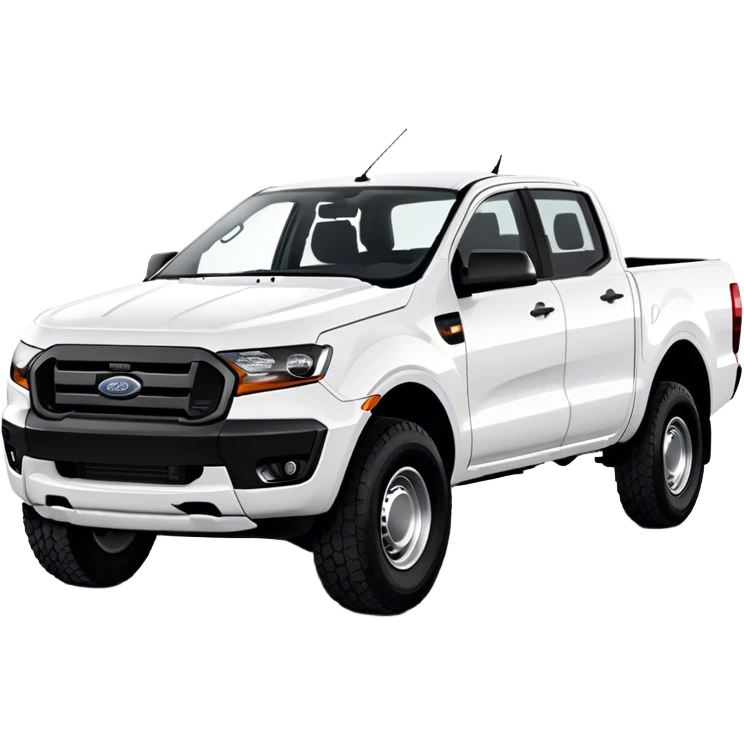Ford Ranger - Ford (Model Year: 2024) (Iconic colour: White) emoji