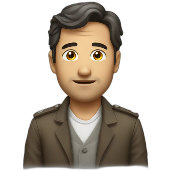 Un homme sui fais pipi emoji