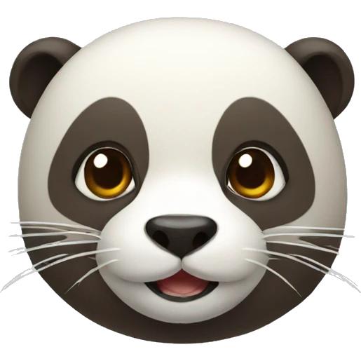 Otter Panda emoji