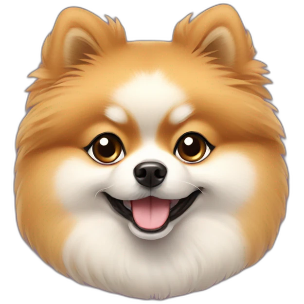 korean Pomeranian emoji