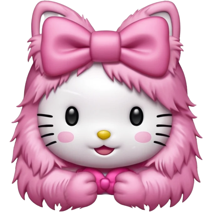Hello kity emoji