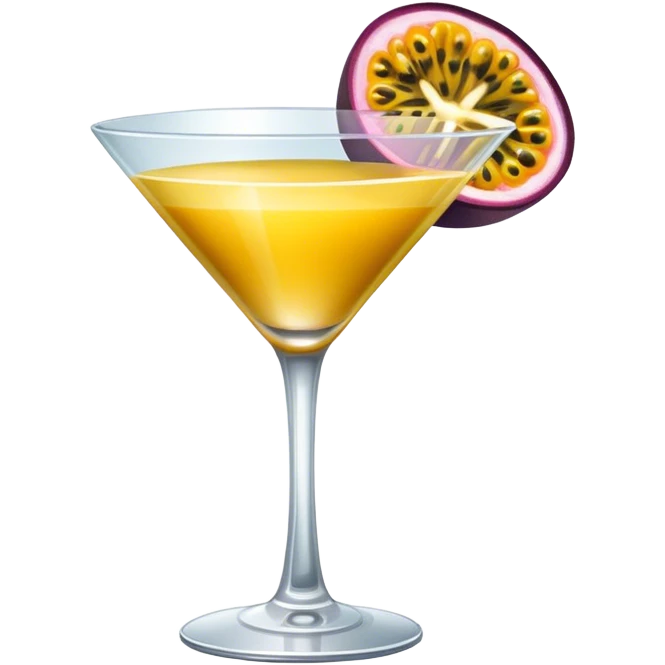 Passionfruit martini emoji