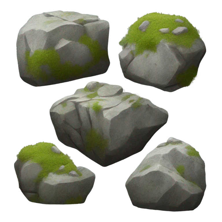 Rock emoji