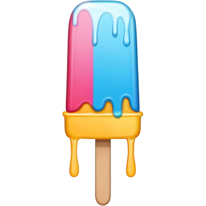 Popsicle: colorful emoji